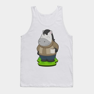 Horse Cup Coffee Tank Top